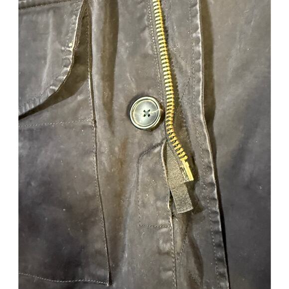 Ten C Mens Rain Coat Jacket Navy Parka Jacket 50 M1/B Navy Blue Hooded $1493 V19 - Picture 9 of 11